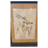 Framed Signed Limited Edition Print by Chaim Kligman 69/125