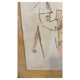 Framed Signed Limited Edition Print by Chaim Kligman 69/125