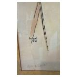 Framed Signed Limited Edition Print by Chaim Kligman 69/125