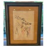 Framed Signed Limited Edition Print by Chaim Kligman 69/125