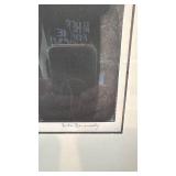 Framed Signed Art Print "Airborne" by Rita Briansky, 40/46