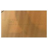 Horst Streckenbach Signed and Numbered Abstract Print, Framed 26 1/2 x 17