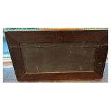 Antique Framed Landscape Painting on Board 24 x 14 Unsigned