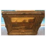 Framed Frank De Haven Oil Painting 24x20 - Signed Lower Left