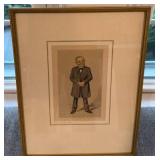 Framed 11.5 x 15 Caricature Print