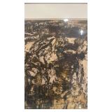 Signed 1963 Framed Abstract Etching by Norman Gorbaty, 57/70