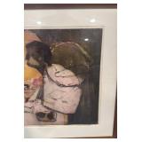 Douglas Kinsey Signed Limited Edition Print Magic Circle 1962 Framed Artwork
