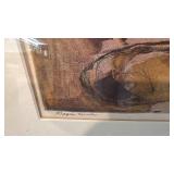 Douglas Kinsey Signed Limited Edition Print Magic Circle 1962 Framed Artwork