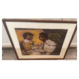 Douglas Kinsey Signed Limited Edition Print Magic Circle 1962 Framed Artwork