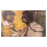 Douglas Kinsey Signed Limited Edition Print Magic Circle 1962 Framed Artwork