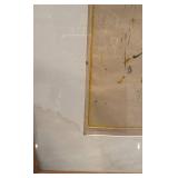 Signed Abstract Mixed Media Artwork by Noland Brown, 1969, Framed