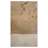 Signed Abstract Mixed Media Artwork by Noland Brown, 1969, Framed