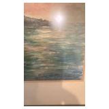 Framed Signed Watercolor Painting by Grace Raymond Dated 1923