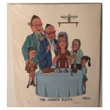 Lee Martin Lithograph The Sabbath Blessing 16 x 20 inches