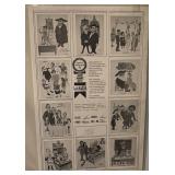 Lee Martin Lithograph The Sabbath Blessing 16 x 20 inches