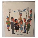 Lee Martin Signed Lithograph 