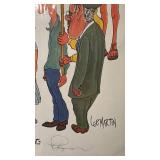 Lee Martin Signed Lithograph 