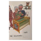 Lee Martin Signed Lithograph Print 