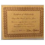 Don Marco Signed Limited Edition Print Chief Little Wound 309/350 with COA