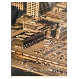 Steven Linscheid Signed 24x20 Aerial Photograph Twin Cities 1987