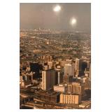 Steven Linscheid Signed 24x20 Aerial Photograph Twin Cities 1987