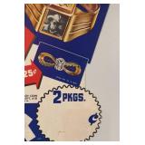 1942 Lone Ranger Cereal Premium Mail-In Ad Card with Secret Compartment Ring and Military Pin Offer
