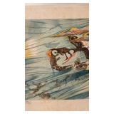 Salvador Dali Signed Limited Edition Lithograph 25.5 x 19.5