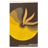 Signed 20 x 26 Poster - Weed Flower Art by Howard W. Brinton