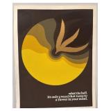 20 x 26 Signed Graphic Art Print what the hell it