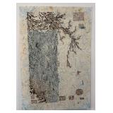 15 x 22 Handcrafted Asian-Style Ink Art on Mulberry Paper