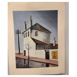16 x 20 Art Print Street Scene by Red Skelton