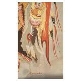 Lot of 5 Woody Crumbo Native American Dance Art Prints 10.5 x 13 Inches
