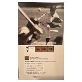 1972 Minnesota Twins Home Game Schedule Poster 14 x 22
