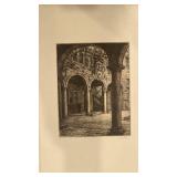 1925 Plantin-Moretus Museum Ten Etchings by Albert Geudens Portfolio