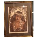 Framed Signed Print by Doug West 