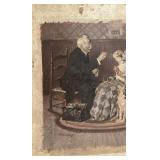 17 x 20 Signed Vintage Doctor and Child Print by Medcalf