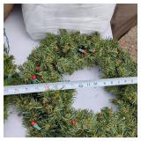 Decorations including Wreaths and Artificial Plant
