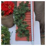 Decorations including Wreaths and Artificial Plant