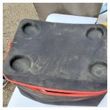 Charcoal Briquettes, 14 Inch Portable Charcoal Grill, and Insulated Cooler Bag