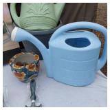 Lifestyle Folding Garden Seat, Watering Cans, and Gardening Tools