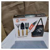 Garden Tool Set, Watering Nozzle Set, and Square Pattern Sprinkler