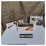 Torelli Tools Garden Set including Garden Trimmer Kit, Watering Nozzle Set, and Garden Tool Set
