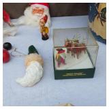 Christmas Decorations and Accessories including LED Lights, Santa Figures, and Garlands