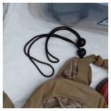 Lot of Camping and Outdoor Items including Coleman Lantern, Weber Lighter Cubes, and Thermacell Refills