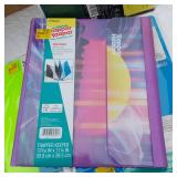 Foldmade and Pen+Gear Office Supplies including Trapper Keeper, Laptop Document Sleeve, and Classroom Decorative Kits
