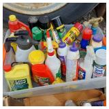 Assorted household and garden chemical supplies