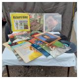 Collection of Vinyl Records including "Johnny Cash at Folsom Prison" and "My Fair Lady"