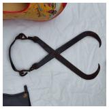 Clogs, Ice Tongs, Vintage Seeder and More