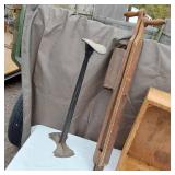 Clogs, Ice Tongs, Vintage Seeder and More
