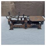 Rustic Antique Industrial Scale